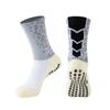 Calcetines de fútbol de caña media para comercio exterior, calcetines de toalla antideslizantes con dispensación engrosada, calcetines deportivos transpirables para entrenamiento de adultos de caña media, fabricantes