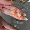 Brincos de Renda com Pérolas e Zircônia Microincrustada Estilo Francês para Mulheres Agulha de Prata S925 Leve Luxo High-end Elegantes Atmosféricos