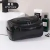 Bolsa de Higiene Pessoal Multifuncional Suspensa Chenxi Couro PU Impermeável Bolsa de Armazenamento de Cosméticos Bolsa de Cosméticos Portátil para Viagem de Negócios