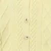 Suéter de Punto Suave Minimalista de Moda Versátil Perezoso con Cuello Redondo de un Solo Botón de Amazon y Aliexpress