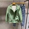 Ropa de Trabajo Chaqueta Casual Holgada para Hombre Primavera y Otoño 2022 Nueva Color Sólido Popular Chaqueta Juventud Artística Guapo Combinable a la Moda