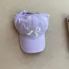 Chapéus de Verão Infantis, Chapéus Meio-Topo Finos de Secagem Rápida, Bonés de Proteção Solar para Meninos e Meninas, Podem Ser Usados para Rabos de Cavalo, Bonés de Basebol