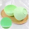 Herramienta de Belleza Tpr Silicona de Imitación Bol para Mascarilla Boca de Bol Grande Suave 13cm Palo de Ajuste para Mascarilla Palo Grande para Mezclar y Aplicar Pp