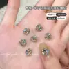 Productos Terminados Sin Base, Pedrería K9 para Uñas, Lote Completo de Diamantes Brillantes para Uñas, Pedrería Huevo de Paloma, Decoraciones para Uñas