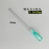 Máquina de Dispensação Automática AD982 Máquina de Dispensação Baioneta Agulha 38mm Estendida Cola de Gotejamento Silicone Ponta Longa Pasta de Solda Plana