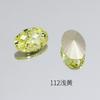 Dongzhou Diamante 12*8 Corte de Fuegos Artificiales Ovalado Diamante para Uñas Super Brillante Cristal K9 de Alta Calidad Forma de Dan Diamante con Base Puntiaguda Accesorios para Uñas