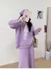 Suéter de punto con flores tridimensionales de encaje empalmado, falda de punto, conjunto de dos piezas, traje nuevo Otoño e Invierno 2025, Tendencia para mujer