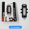 Luz traseira de bicicleta LED luz de advertência de flash USB luz de condução noturna acessórios de bicicleta equipamento de equitação 918 luz traseira