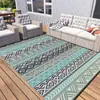 Nueva Alfombra Geométrica Marroquí para Sala de Estar Hogar Balcón Dormitorio Manta Antideslizante para Mesita de Noche Hotel B&B Manta para Sofá