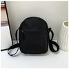 Bolsas Femininas Nova Moda Bolsa de Lona Bonito Mais Fácil de Combinar Estilo Coreano de Alta Aparência Estudante Pequena Bolsa Crossbody Fresca 2024 Bolsa