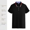 Camisa publicitaria estampado de camisetas polo camiseta de manga corta ropa de trabajo cultura de viajes de empresa camisa ropa de trabajo para hombres y mujeres LOGOTIPO bordado