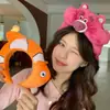 Lindas diademas de dibujos animados, divertidos sombreros de carpa y dinosaurio, diademas de tiburón súper adorables, perfectos para fotos, actuaciones de adultos y niños, y como accesorios para el cabello