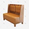 Sofá tipo cabina de madera maciza montado en la pared hecho a medida de fábrica transfronteriza, Silla de Hiroshima, Mesa y Sillas de Comedor, Mobiliario para Restaurante Occidental, Restaurante de Hot Pot