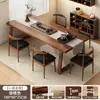 Nuevo juego de mesa de té y sillas estilo chino, adecuado para uso doméstico, balcones, mesas de té grandes, diseño minimalista, ideal para apartamentos pequeños y oficinas, perfecto para preparar té