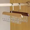 Almacenamiento de perchero, tendedero, perchero de madera para uso doméstico para camisolas, ropa interior, chalecos, ganchos para estudiantes, tendedero de ropa interior