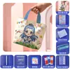 Set de Papelería Nezha Regalo Día del Niño Regalo de Cumpleaños de Aspecto Elegante Paquete de Regalo de Material Escolar para Niñas
