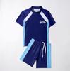 Traje de baño para niños y estudiantes divididos, traje de baño de manga corta para niños grandes, traje de baño de secado rápido, traje de baño conservador para surf