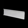 Perfil de Aleación de Aluminio Tipo Ranura Departamento Señal Placa de Puerta Desmontable Reemplazable Anuncio de Empresa Material de Señalización de Aluminio