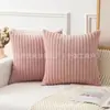Novos Travesseiros de Veludo de Corduroy Grandes e Pequenos do Fabricante, Almofadas de Sofá, Capas para Encosto de Cadeira, Travesseiros de Cintura para Cabeceira, Capas de Travesseiro