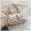 Estilo coreano all-match bow underarm bag para mulheres 2024 nova moda primavera estilo ocidental nicho design commuter shoulder bag