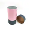 Latas de Papel Premium Impermeables, a Prueba de Humedad y Ecológicas Personalizadas de Fábrica para Alimentos y Té, Latas Redondas con Sellado Hermético y Materiales Ecológicos