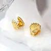 Pendientes para Mujer, Lujo Ligero, Pendientes de Gama Alta, Pendientes de Nicho, Pendientes, Pendientes de Aro Lisos Exagerados, Venta al por Mayor