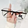 2026 Nuevas Gafas de Sol Plegables para Mujer Color Degradado de Moda para Selfies Protección Solar de Verano Protección UV Gafas con Sensación de Alta Gama Tendencia
