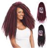 Suministro de comercio exterior peluca al por mayor AFRO TWIST BRAID Extensión de cabello negro africano trenza marley