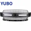 Yubo - Adecuado para parrilla Ford F150 2018-20 (Malla texturizada + Tira negra mate de alto brillo) Jl34-8200-Ac