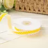 Fita de Borda Ondulada Dupla de 1,5 cm de Largura Artesanal DIY Acessórios de Cabelo Pequeno Laço Material Acessórios para Sapatos e Chapéus Roupas Fita