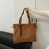 Bolsa de Grande Capacidade para Mulheres 2025 Nova Tendência Moda Versátil Bolsa Transversal Estudante Universitário Aula Ombro Bolsa Tote para o Dia a Dia