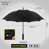 Paraguas de golf de fibra de vidrio completo con mango largo, 130 cm, extragrande, apertura automática, paraguas publicitario para negocios, impresión de logo personalizado, directo del fabricante