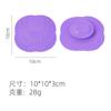 Amazon Explosiones Almohadilla Redonda para Limpiar Brochas de Maquillaje Disco Exfoliante Herramienta de Limpieza para Brochas de Belleza Almohadilla Exfoliante de Silicona