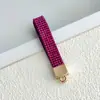 Acessórios de Chaveiro com Strass Transfronteiriços, Pingentes da Moda, Chaveiros para Celular Femininos, Cordões Cravejados com Strass, Acessórios de Alça Curta Atacado