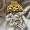 Pin para el Cabello de Cachorro con Lunares y Moño, Pin para el Cabello Lindo de Niña, Pin de Tiburón para Media Cola de Cabello, Accesorios de Cabello de Alta Gama, Accesorios para la Cabeza