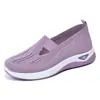 Zapatos de Mujer para Otoño, Zapatos Transpirables de Suela Suave sin Cordones para Madres de Mediana Edad y Mayores, Zapatos de Tela para Señoras, Zapatos de Mujer de Talla Grande Transfronterizos de Temu