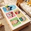 Tapete de Escritorio Dibujo Animado Creyón Pequeño Nuevo Lavable Impermeable Resistente al Aceite Mantel para Mesa de Comedor Lujo Ligero Sala de Estar Antiescaldante Hogar Mesa de Centro Mantel