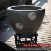 Jarrón Cerámico Integrado Grande de Jingdezhen, Cuenco para Peces Dorados, Cuenco para Nenúfares, Tanque para Tortugas, Jarrón Grande para Jardín de Balcón, Fabricante de Macetas de Loto