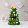 Ropa para Muñecos de Árbol de Navidad, Decoraciones Creativas Hechas a Mano para Árboles de Navidad, Atuendos de Nochebuena y Año Nuevo para Muñecos de Algodón