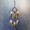 Nuevo Atrapasueños Indio Campana de Viento de Plumas Decoración Regalo de Cumpleaños Interior de Coche Regalo Creativo Decoración de Pared al por Mayor