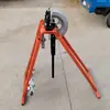 Máquina manual para doblar tubos Swg-32 Máquina formadora de doblado en frío mecánica Doblado de tubos de acero Doblado de tubos redondos Máquina para doblar tubos galvanizados