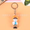 Chaveiros de PVC Prontos Personalizados 3D Boneca de Desenho Animado Pingente de Bolsa Pequeno Presente Fofo Chaveiro de Borracha Macia