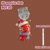 Plug de Pó para Celular Cruzado 2D Plano de Acrílico Ornamento Tipo Pingente de Gato Fofo Interface Oval Tipo-C Desenho Animado