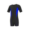 Traje de baño para niños, niñas, con almohadilla para el pecho, traje de baño deportivo de una pieza para niños grandes, resistente al sol, de secado rápido, traje de baño para estudiantes