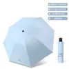 Paraguas manual con recubrimiento UV, paraguas plegable para protección solar, paraguas publicitario, venta al por mayor de fabricantes de paraguas