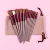 Original 13 juegos de brochas de maquillaje set de brochas brocha portátil para maquillaje set de maquillaje en stock venta al por mayor