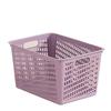 Cesta de Almacenamiento Hogar Snacks Juguetes Cesta de Almacenamiento de Plástico Dormitorio Cocina Organizando Cesta de Almacenamiento Caja de Almacenamiento de Plástico Grande