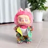 Solo ropa] la primera y segunda generación Labubu muñeco tela tela colgante correa falda sentada fiesta ángel lazo adorable