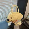 Bolsa Versátil com Design de Nicho Novo 2025, Bolsa para Cachorro Simples e Estilosa em Formato de Pão, Bolsa de Ombro Único Transversal de Alto Valor Estético