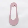 Calcetines de Hielo de Seda Populares de Corte Libre Tipo Barco para Mujer con Agarre de Silicona en el Talón, Antideslizantes, Transpirables, Calcetines Finos Invisibles